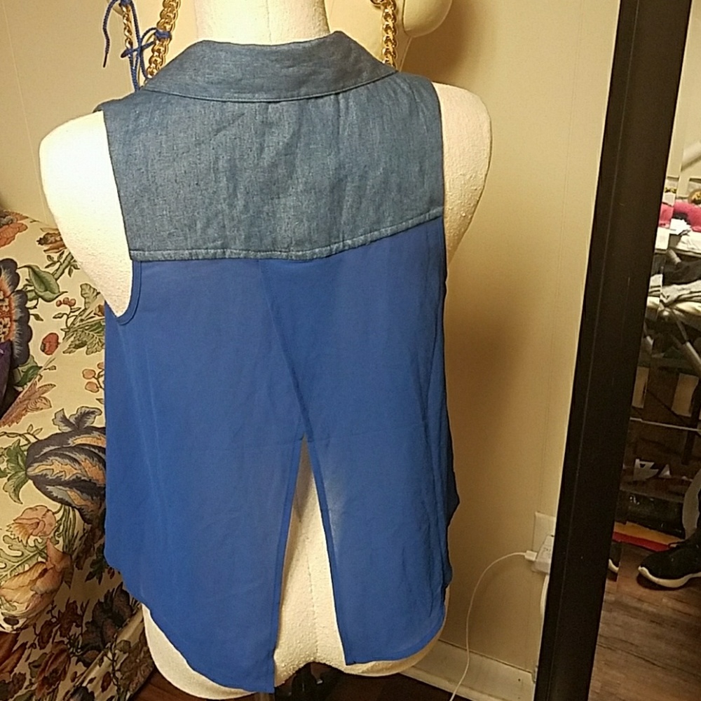 Denim & Sheer - Picture 2 of 5